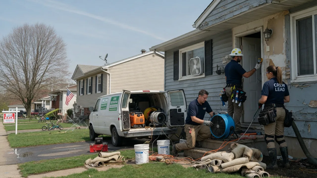 Flood Cleanup in Aliquippa, PA near me